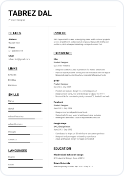 Resume Template